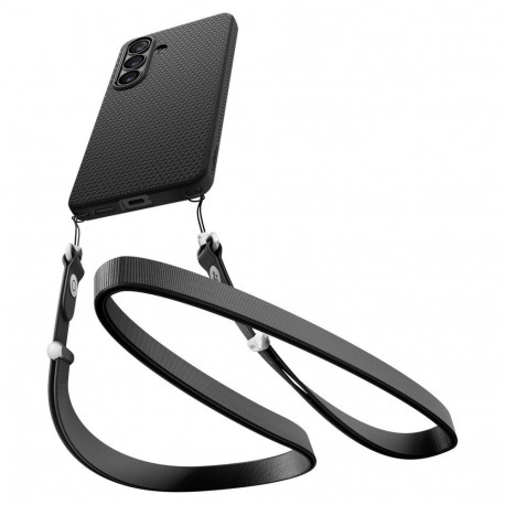 Kaitseümbris Liquid Air (MagFit), Samsung Galaxy S26, matt must, Qi2/MagSafe ühilduv, Spigen