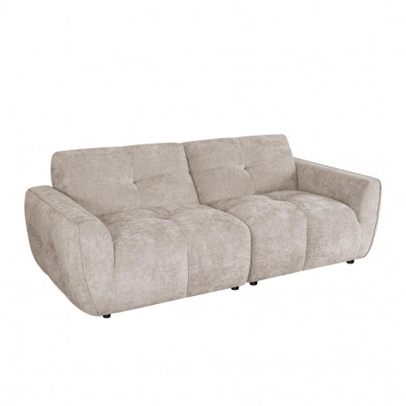 Sofa DAMALI 2-seater, light brown