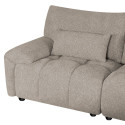 Corner sofa BARBARA RC, light brown