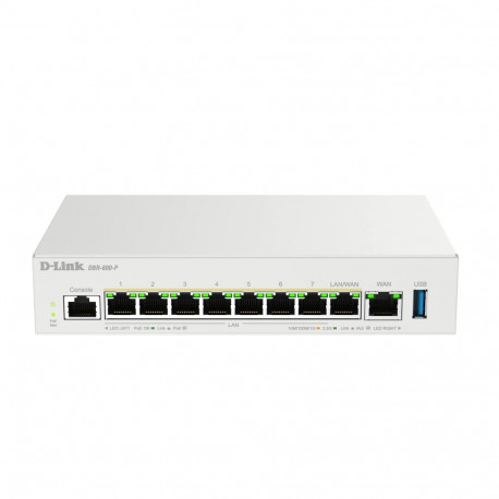 D-Link juhtmevaba ruuter DBR-600-P/E 10/100/1000Mbit/s Ethernet LAN (RJ-45) pordid 8 mesh-tugi MU-MI