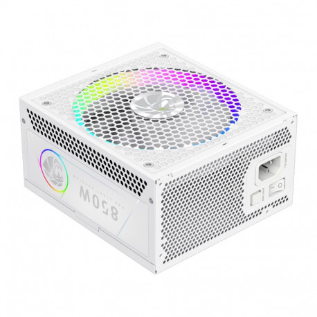 Gamemax PSU | RGB 850G WH | 850 W | Gold | White | Full Modular