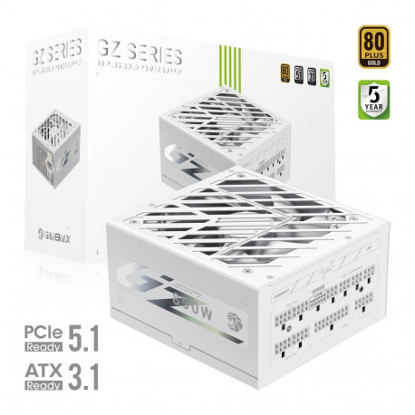 Gamemax PSU | GZ 850G WH | 850 W | Gold | White | Full Modular