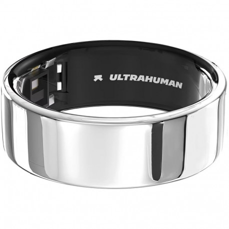 Ultrahuman | Ring Air | Space Silver | Size 6 | Smart Ring