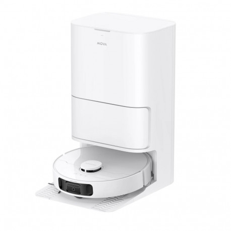 MOVA Robot Vacuum Cleaner | E40 Ultra | Wet&Dry | 5200 mAh | Dust capacity 3.2 L | 19000 Pa | White