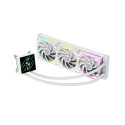 Gamemax CPU Liquid Cooler | HAILSTORM 360 LCD WH | White