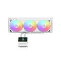 Gamemax CPU Liquid Cooler | GLACIER 360 LCD WH | White
