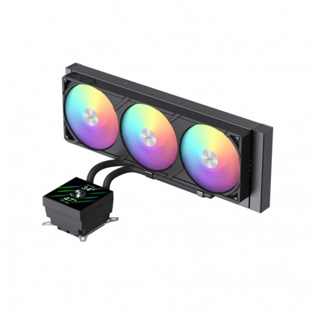 Gamemax CPU Liquid Cooler | GLACIER 360 LCD BK | Black