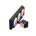 Gamemax CPU Liquid Cooler | GLACIER 360 LCD BK | Black