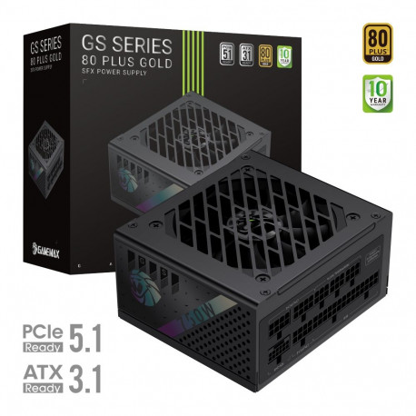 Gamemax GS 750G 750 W SFX täismoodulaarne toiteplokk