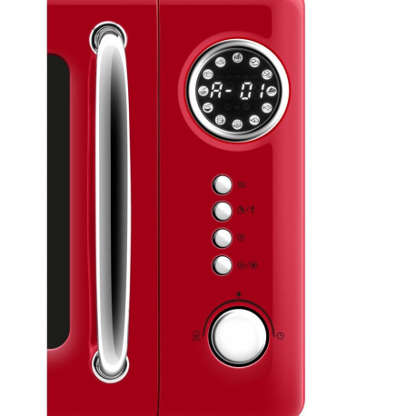 ETA ETA321090030 Storio eraldiseisev mikrolaineahi, 20 L, 700 W, punane