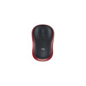 Logitech M185 juhtmevaba punane hiir