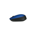 Logitech M171 juhtmevaba hiir must, sinine