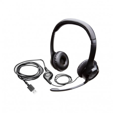 Logitech H390 must arvutikõrvaklapid integreeritud mikrofoniga USB Type-A
