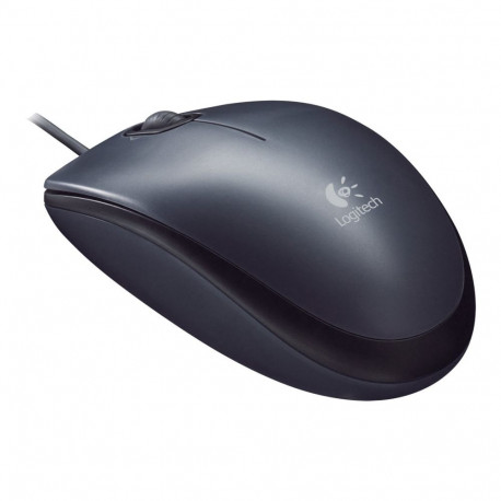 Logitech | M90 | Mouse | Wired | USB Type-A | Black