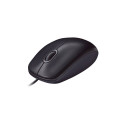 Logitech M90 juhtmega USB Type-A must hiir