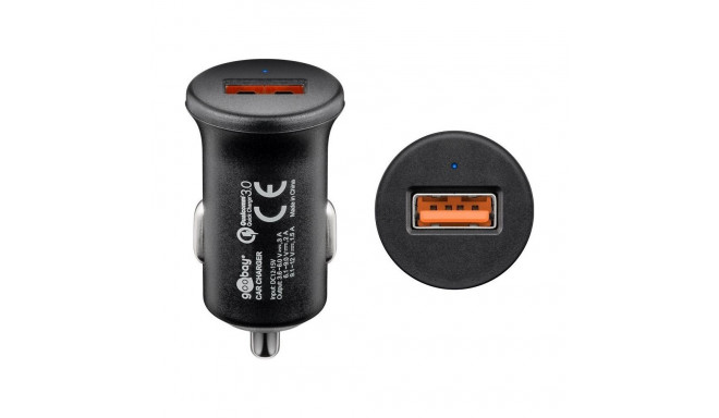 Goobay Quick Charge QC3.0 USB autolaadija USB 2.0 emane (Type A)