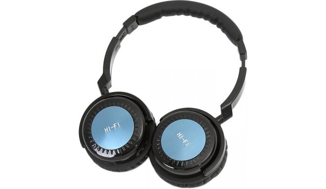 Omega Freestyle Bluetooth headphones FH8995, black/blue