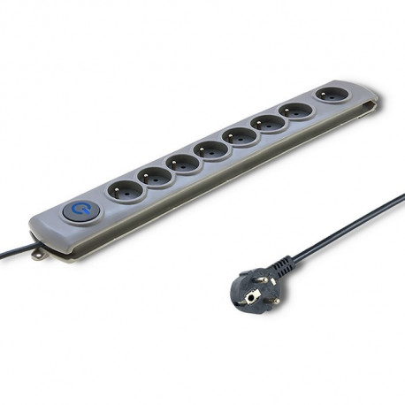 Quick Switch 8 pesaga ülepingekaitse 3m hall