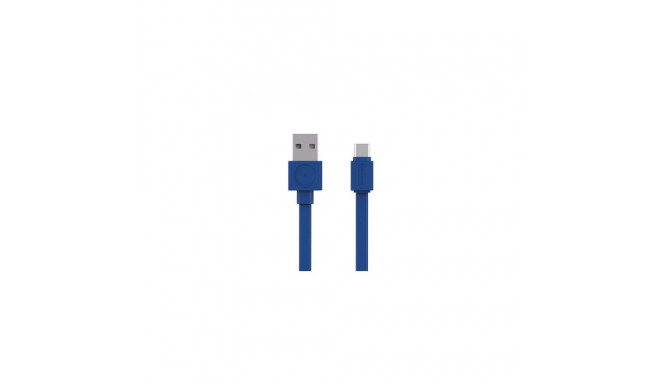 USB Cable - Allocacoc USB C Basic 1.5m Micro USB Blue