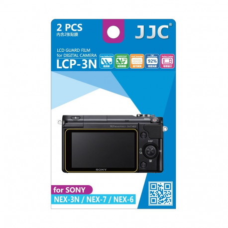 Camera Accessory - JJC LCP 3N Screen Protector (Sony NEX 3N, anti-scratch, clear)