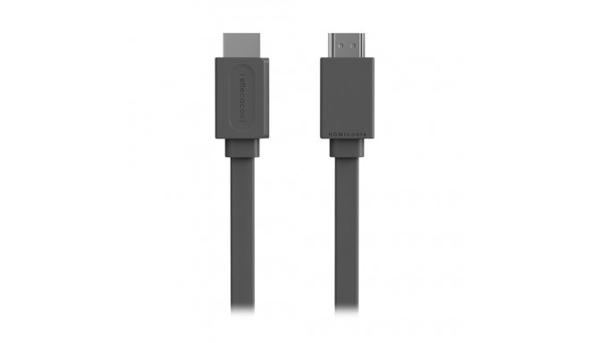 HDMI Cable - Allocacoc Flat 3m 4K UHD Grey