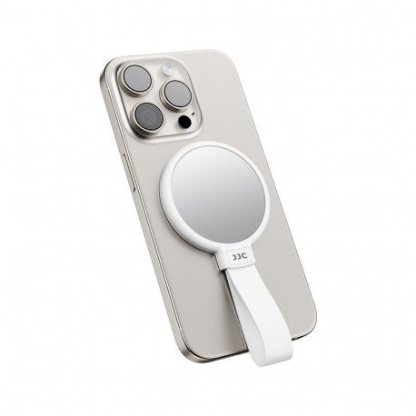 Mobile Phone Accessory - JJC MS MR1 Magnetic Makeup Mirror Ring White