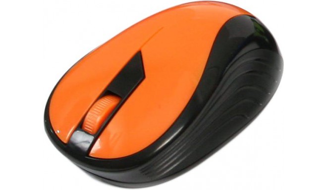 Omega мышка OM-415 Wireless, oранжевый/чёрный