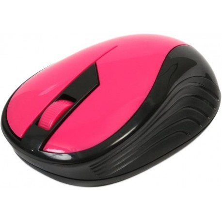 Omega мышка OM-415 Wireless, розовый/чёрный