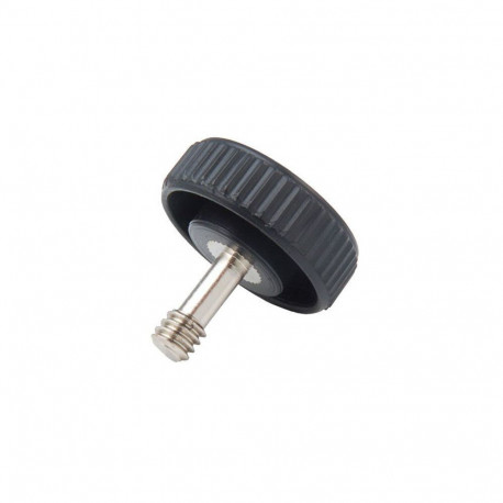 Adapter - Caruba Adapter Screw 1/4"M 1/4"F Plastic Grip Long