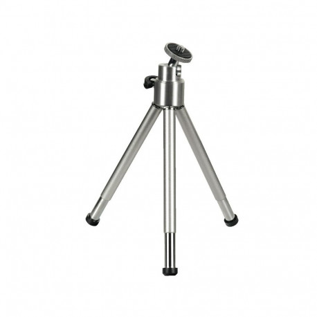 Camera Tripod - Caruba Mini Tripod 21cm 1/4" Screw Silver