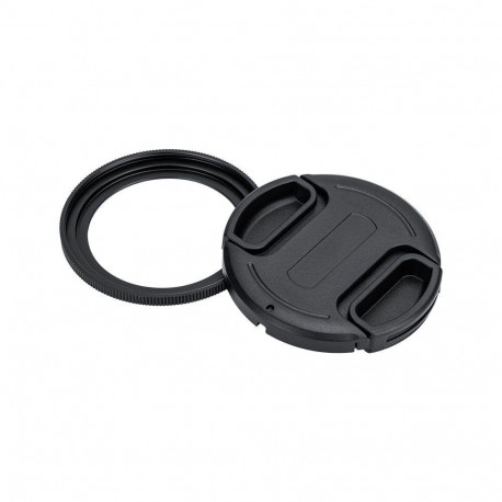 Camera Lens Accessory - JJC RN SR26 Filter Adapter & Lens Cap Kit, 58mm, Aluminum