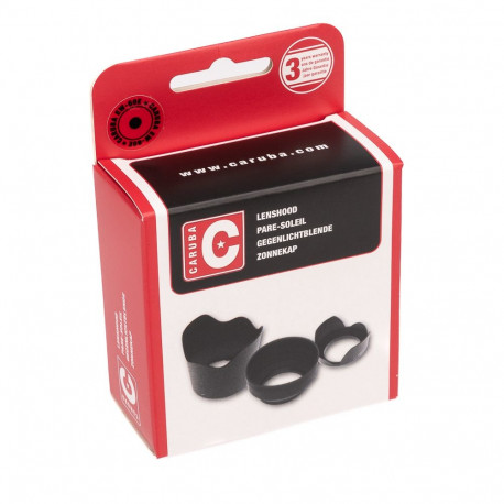 Camera Lens Hood - Caruba EW 60E for Canon EF M 11-22mm f/4-5.6 IS STM Black