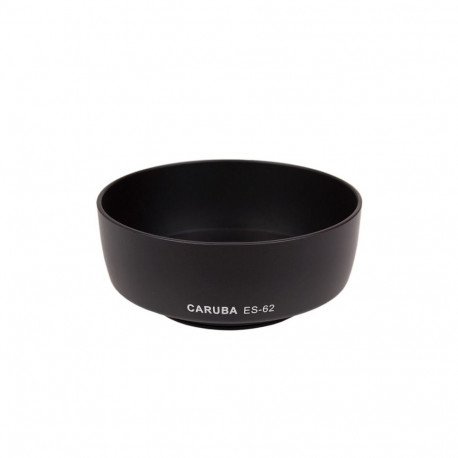 Camera Lens Hood - Caruba ES 62 Sun Hood for Canon Lenses Black