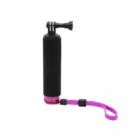 Camera Accessory - Caruba Padded Floating Handgrip GoPro Mount Buoyant Black/Purple