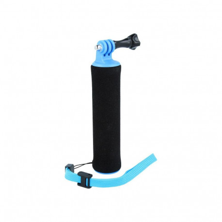 Camera Accessory - Caruba Floating Handgrip GoPro Mount Wrist Strap Black/Blue