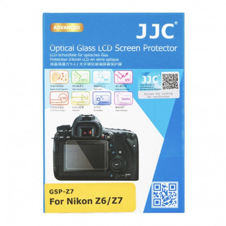 Camera Accessory - JJC GSP Z7 Optical Glass Protector (0.3 mm, UV protection)