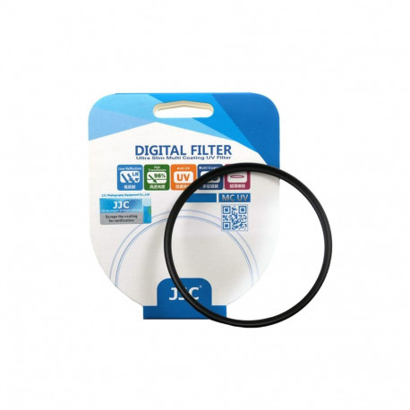 Camera Filter - JJC Ultra Slim MC UV Filter 46mm Multi-Coating Black