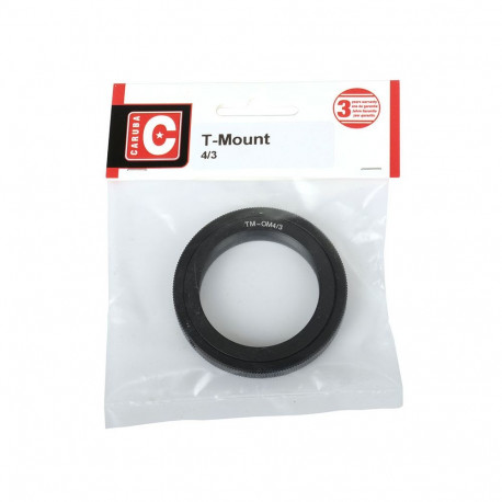 Adapter - Caruba T Mount Adapter 4/3 for Four Thirds Cameras Black