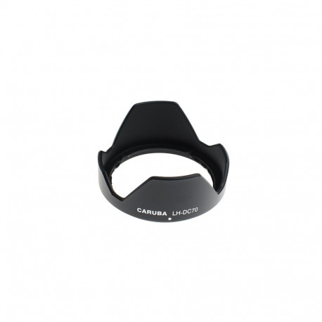 Lens Hood - Caruba LH DC70 for Canon PowerShot G1 X Black