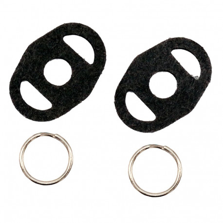 Camera Strap - Caruba Slim Type Adjustable Neoprene for Cameras up to 3kg Black/Red