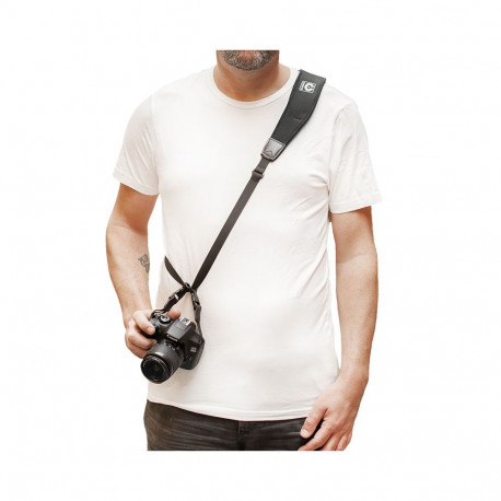 Camera Strap - Caruba Sling Strap Advanced 5kg Capacity Adjustable 100-154cm Black