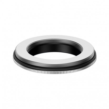 Lens Hood - JJC LH JXF23F28 Aluminum for Fuji XF 23mm F2.8, XF 27mm F2.8 Silver