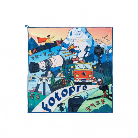 Camera Accessory - Fotopro Magic Cloth 45x45cm Microfibre Wrap Black