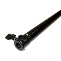 Background Support - Caruba Crossbar 2m Adjustable Telescopic Support Black