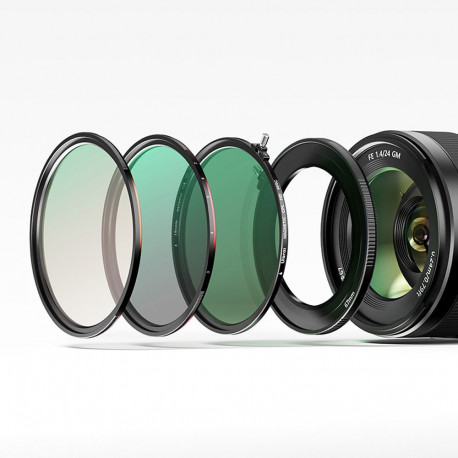 Adapter - Ulanzi MF01 67mm Magnetic Filter Adapter Ring 67mm, 72mm, 77mm