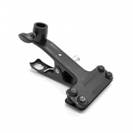 Clamp - Caruba Heavy Duty Clip Clamp 5/8" Receptor 3/8" Threads Black