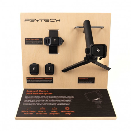 Camera Accessory - PGYTECH Display for Quick Release System (PGYTECH, MANTISPOD 2.0, Beetle Clip, Ar