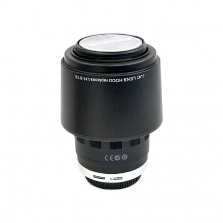 Camera Lens Hood - JJC LH 61E for Olympus M. Zuiko 75-300mm, 70-300mm Black