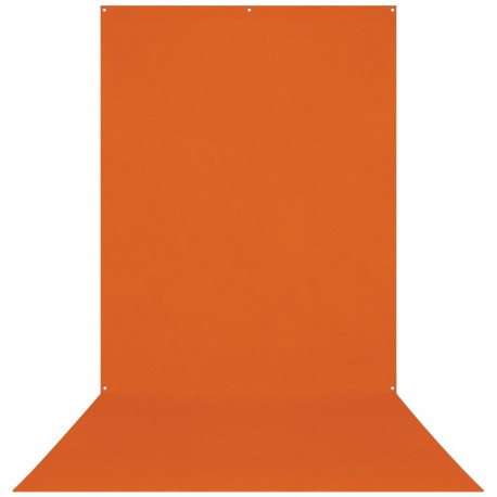Photography Backdrop - Westcott X Drop 5' x 12' Wrinkle Resistant Tiger Orange