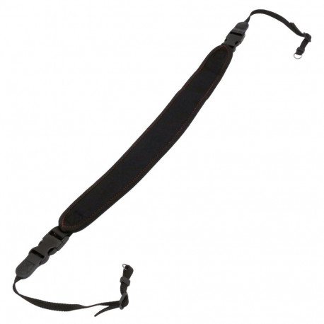 Camera Strap - Caruba Neckstrap Comfort Quick Release 7.5kg 64-134cm Black/Red